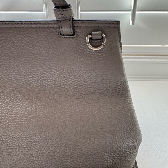 New condition LUXE Bamboo Daily Top Handle Bag with strap in grey - Picture 11 of 16